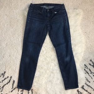 *J. Crew Toothpick Ankle Jeans